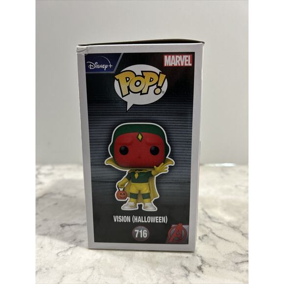 Funko Pop! Wanda Vision Vision (Halloween) #716 See Description - Picture 4 of 7